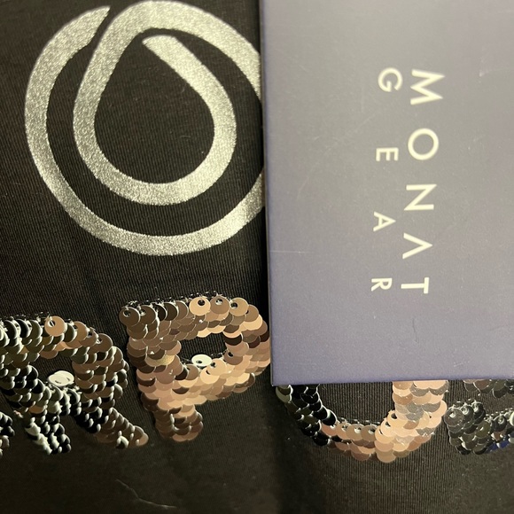 MONAT Gear oversized purpose tee with tulle and sequins black - Picture 5 of 5